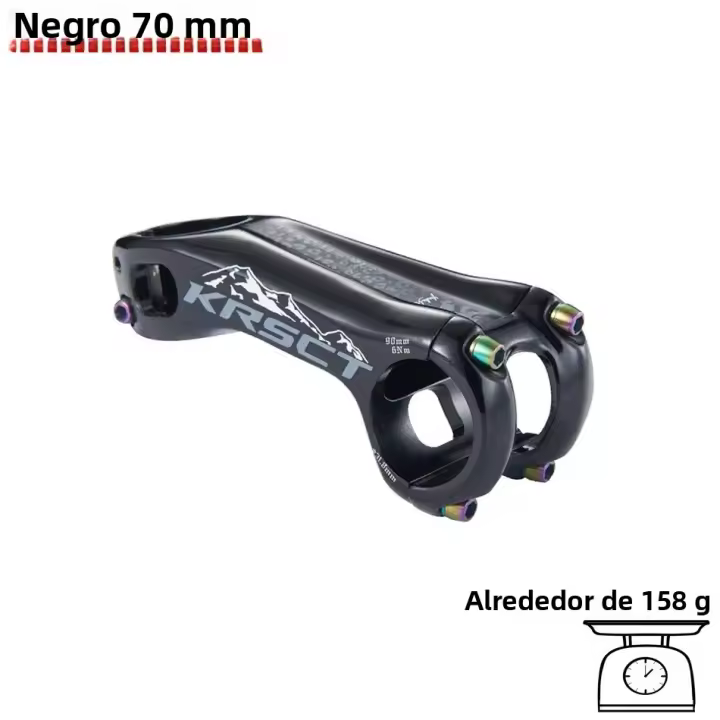 KRSCT Tímbrido De Bicicleta 20 Grados 70/80/90/100mm Longitud 3D Forgeado Alta Resistencia Para Montaña AM/FR/DH 31.8mm Manillar - 1