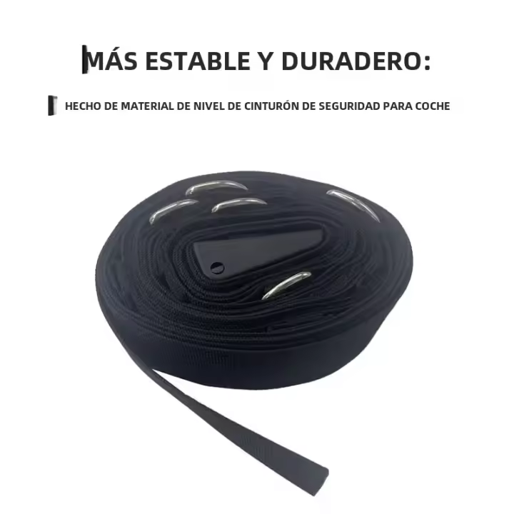ProCircle Cinta De Resistencia Para Gimnasio Doméstico Con Anclaje En Puerta Para Ejercicios De Múltiples Puntos Fortalecimiento De Brazos Y Corea Accesorio Deportivo Unisex - 1