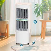 Ventilador de Techo con Luz OStarkDom 68W LED, Motor AC Silencioso, 3 Velocidades, Mando a Distancia, Función Verano/Invierno, IP20, 3 Años de Garantía - Blanco 55cm OstarkDom-leduni - details 19