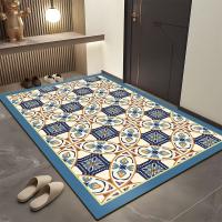 Carpet De Lattice Para Sala De Estar Cocina Piso Alfombra De Entrada Balcón Hogar Antideslizante Bohemia Decorativa Grande Suave - details 5
