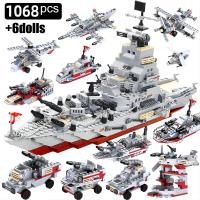 Bloques De Construcción Militar 562pcs 8en1 Barco De Batalla Avión Camión Tanque Para Juguete Infantil Edad Recomendada 6Años+ - details 9