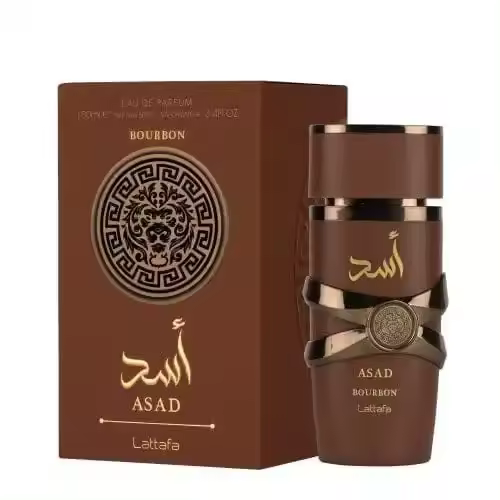 LATTAFA ASAD BOURBON 100ML EAU DE PARFUM |  Lattafa Asad Bourbon: un nuevo y audaz rugido en la colección Asad - 1