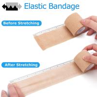 Vendaje Cohesiva,12 Rollos Vendas Elásticas Protectoras de Piel Vendaje Autoadhesivo Tape Proteger los Dedos de Tobillo y Muñeca - details 3