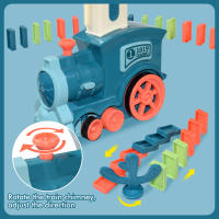 Juego De Dominó Automático Para Niños Coche Eléctrico Kit De Bloques De Ladrillo Juguete Creativo DIY Regalo De Cumpleaños Para Niños - details 4