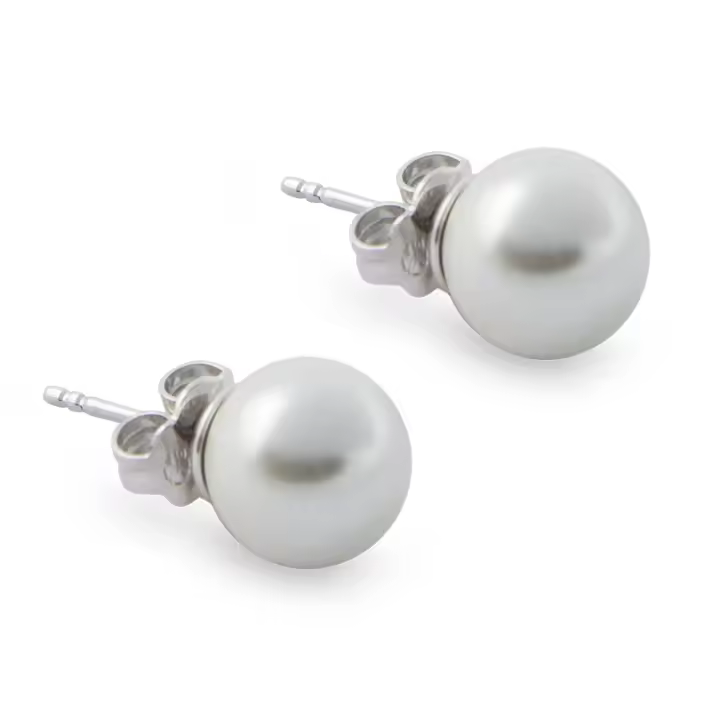 Perlas de Mallorca-Pendientes de Botón con Perlas Manacor B0-O5Z9-OXN5 para Mujer - 1