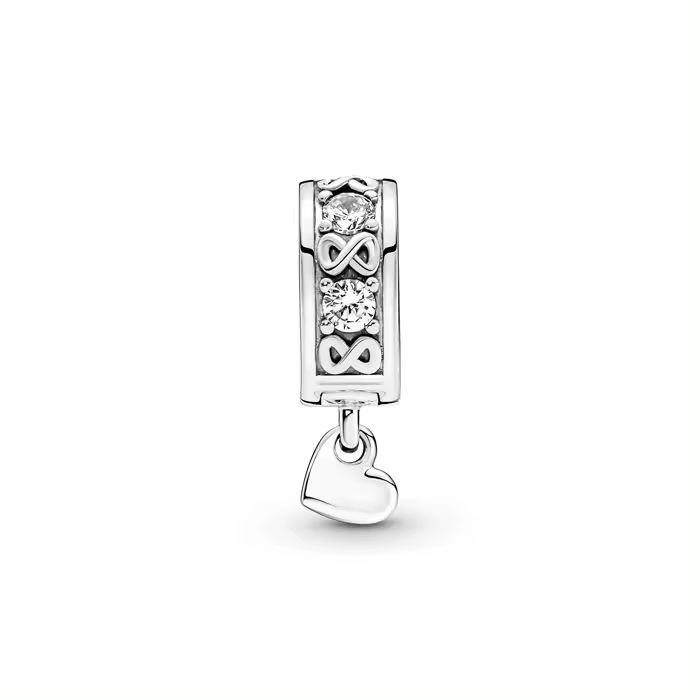 Charm Clip Pandora Familia Siempre en Pavé© 791151C01 - 1