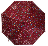J.S ONDO Paraguas LARGOS Cambios De Color con Lluvia, PARAGUA MAGICOS 60cm Cerrado Mujer HOMBRE, Paraguas Automático, 8 Varillas Resistente Al Viento, estampado del LUNARES - details 5