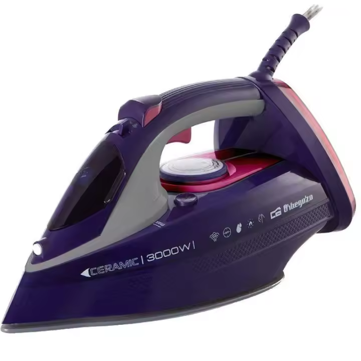 Plancha Orbegozo SV 3000/ 3000W/ Depósito 450ml - 1