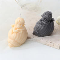 Nueva Molde De Aceite De Angel Scented Candle Silicona Ángel Alada Para Pasteles Y Chocolate Molde De Resina Hecha a Mano Para Hacer Barbijos - details 4