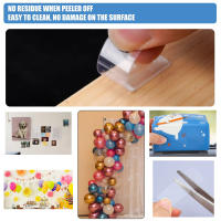 Cinta Adhesiva Doble Cara Ultra Fuerte Impermeable Transparente Sin Marcas Para Carpintería Y Artesanía Pegatinas Squares - details 4