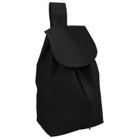 Carro de compras vidaXL con ruedas Negro 35 L - details 1