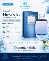 Rasasi Hawas Ice Eau de Parfum Hombre 100 Ml Perfume Árabe Original - details 0