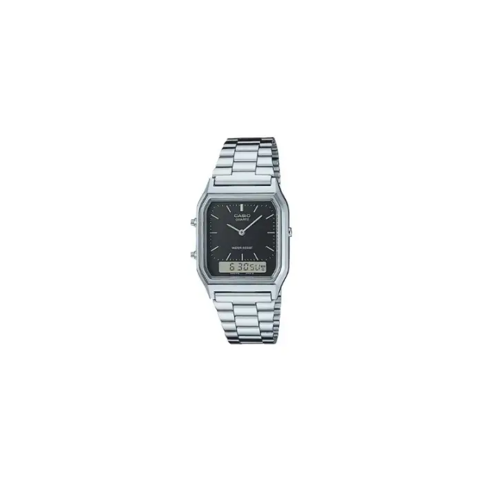 Reloj Casio Digital Vintage Unisex Esfera negra Aq-230a-1dmqyes - 1
