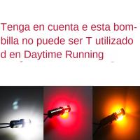 NLpearl 2Pcs T20 LED 7440 WY21W W21W Lámparas De Reversa 3030SMD Para Señal De Coche Luz De Respaldo Universal 12V 3W - details 5