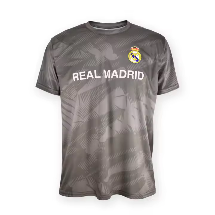 Camiseta training  Real Madrid Grey - Producto Oficial del Real Madrid - 1