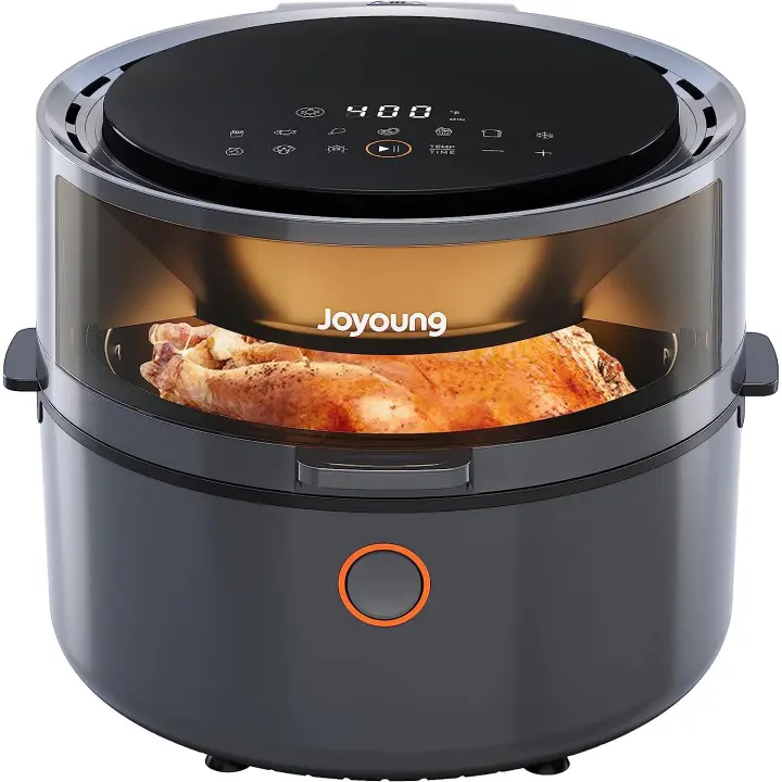 Freidora de aire JOYOUNG de ALTA CALIDAD 10 en 1 horno tostadora digital 5,8 Qt libro de recetas - 1