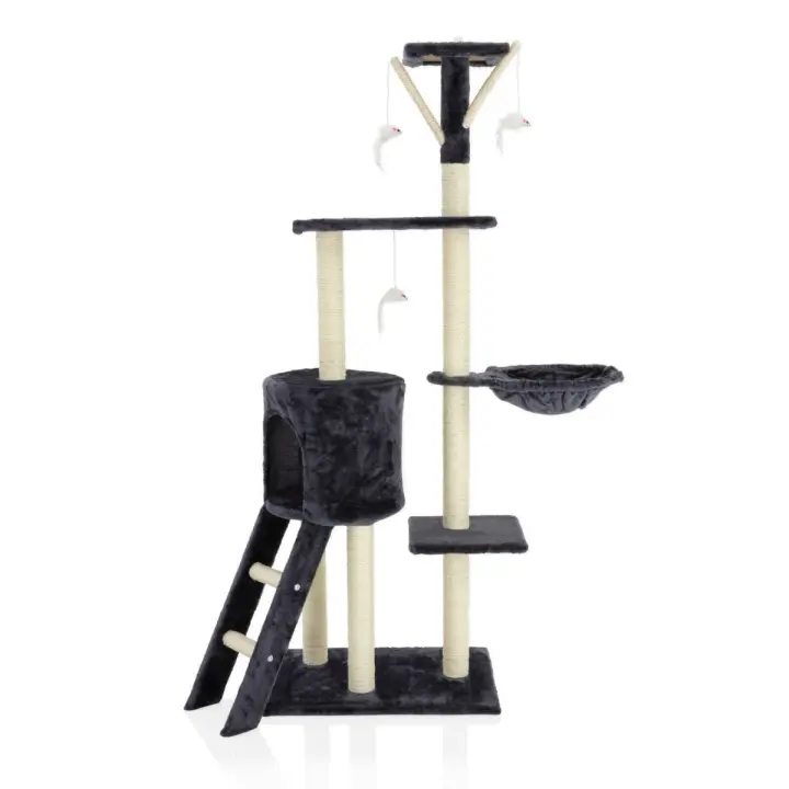 Rascador de Gatos Casa De 5 Niveles, Árbol Cada Para Gatos - Pets Family - 1