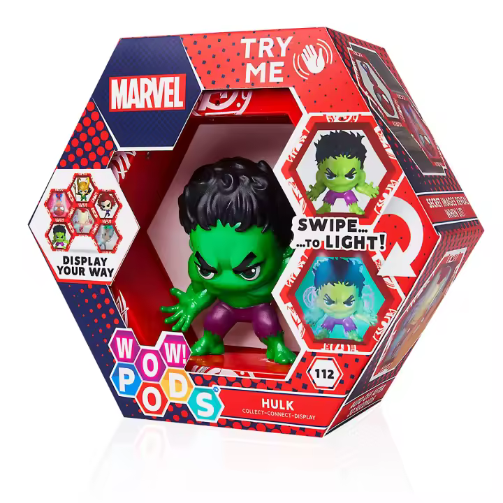 Figura Coleccionable Pod Marvel Hulk - Sensor de Movimiento - 1