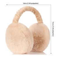 Earmuffs De Invierno Para Hombres Y Mujeres Con Plegable Ajustable Fundas Para Las Orejas De Peluche Sólido Unisex Moda - details 0