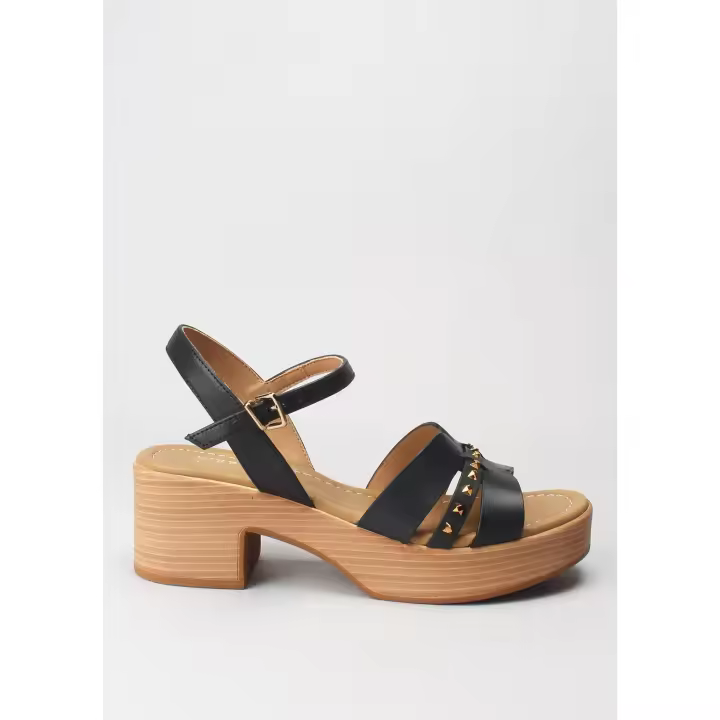 sandalia alfa negro WEEKEND - 1