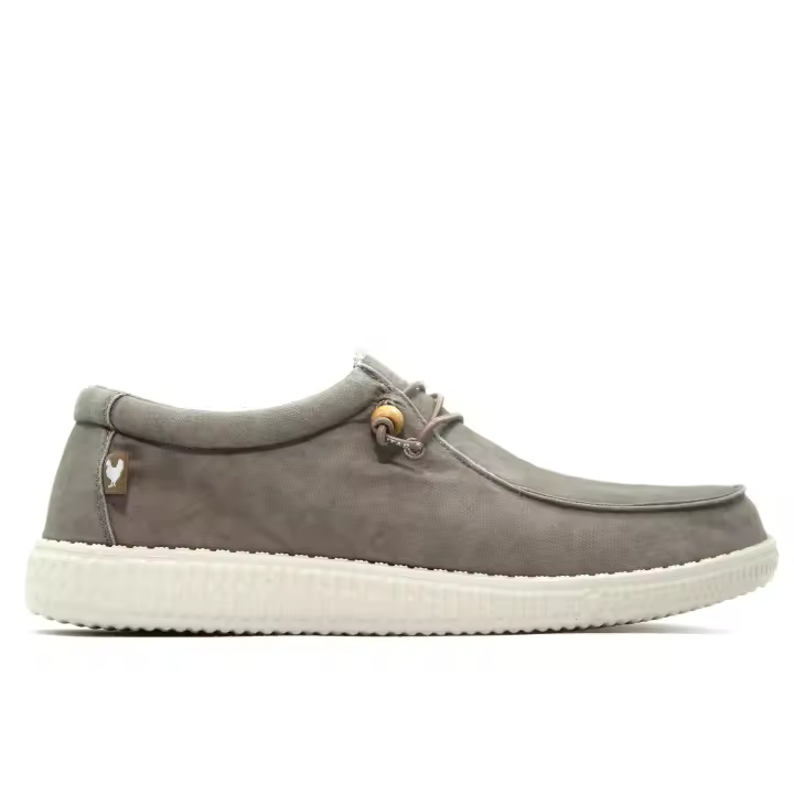 WALK IN PITAS WP150 Zapato,mocasín náutico,cordones y cordón elástico,suela de goma,plantilla extraible,tela,algodón para caballero - 1