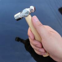 Martillo Miniatura Para Romper Nueces Con Mango De Madera Herramienta De Escape Para Coche Multiusos Y Mano Martillo Pequeño - details 2