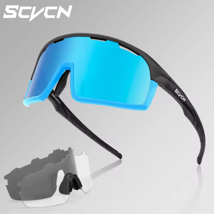 Scvcn Fashion Sunglasses Luxury Polarized Sun Glasses for Driving Fishing Cycling Glasses Golf Women Bike Goggles Luxury Shades - 1