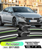 LimpiaFrente LimpiaFrente Wiper Blades Para Volkswagen VW Arteon 2017-2023 Pares De LimpiaFrente Inteligentes De Goma Natural Accesorios Para Ventanas Delanteras - details 0