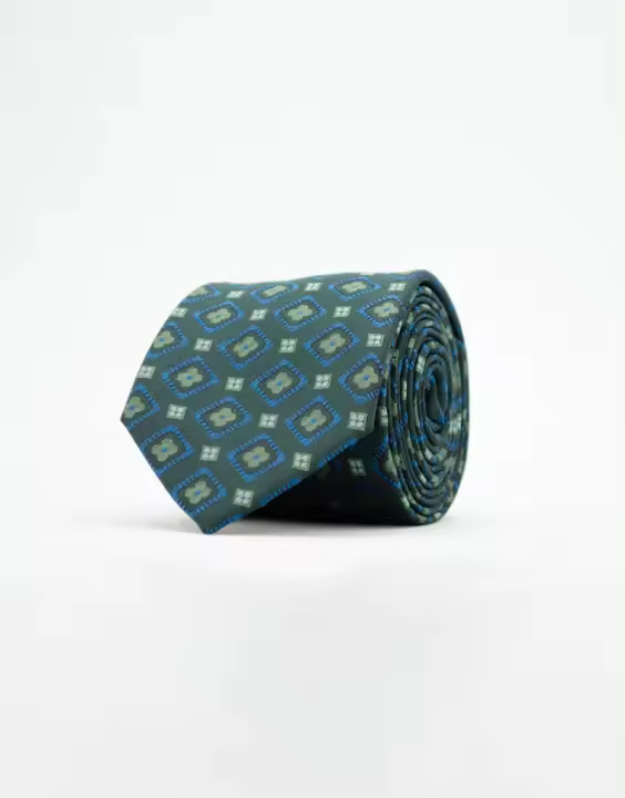 CORBATA ESTAMPADO RECTANGULAR - 1