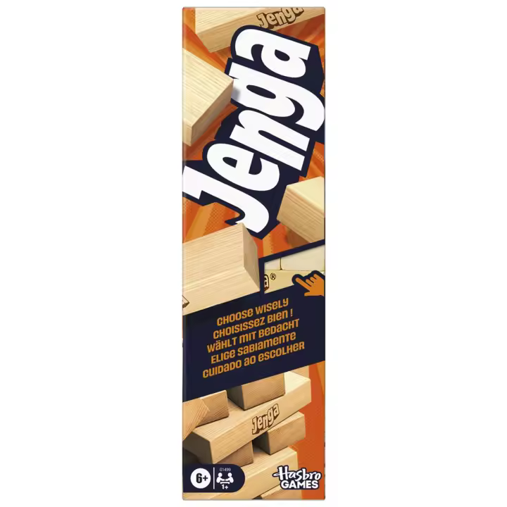 Juego de mesa Jenga Habilidad y Estrategia (Hasbro G14995L0) - 1