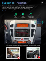 Radio De Coche Sin Cable 7 Pulgadas Con Carplay Y Android Auto Para KIA Ceed 2010-2012 Navegación GPS WIFI Estéreo Multimedia Soporte Para Control Del Volante - details 18