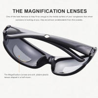 Lentes Bifocales De Silicona Líquida Para Lectura 2 Piezas Adhesivos Para Presbicia Reutilizables +1.5 Color Blanco Estilo Rectangular Unisex - details 3