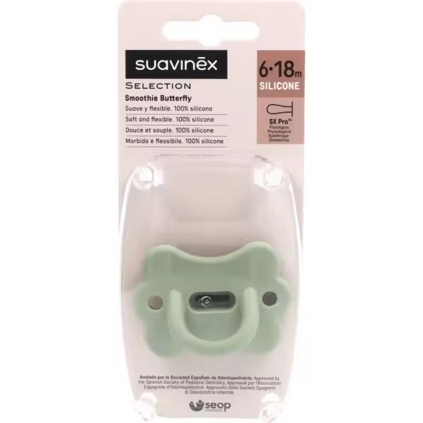 Suavinex Smoothie Chupete Silicona 6-18 Meses - 1