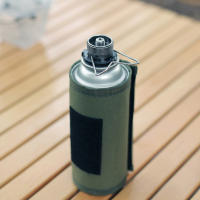 Adaptador De Butano Con Soporte Para Estufa De Camping Conversor De Gas Joint Valvula De Salida Adaptador De Botella De Aluminio Y Acero Inoxidable - details 4