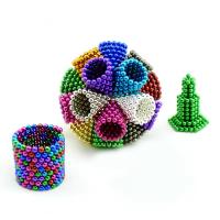 Bolas magnéticas de Colores en Pack de 1000 Unidades- ¡Crea tus propias estructuras con diversión... - details 0