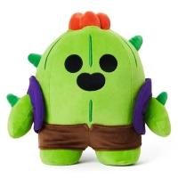Peluche Coc Anime 25cm Spike Leon De Supercell Juguete De Algodón PP Kawaii Para Adultos Y Adolescentes Periférico De Juego - details 1