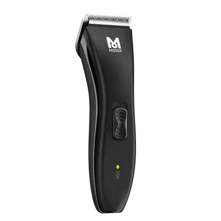 MOSER-1886NEOBK Recortadora, Máquina de corte profesional Cord/Cordless Neo, con LED de estado de batería, de color Negro - 1