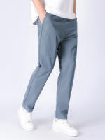 Pantalones De Verano Para Hombres Deportivos 2023 Ice Thin Straight Tube Secado Rápido Casual 9 Puntos Trousers Estudiantes Jóvenes - details 5