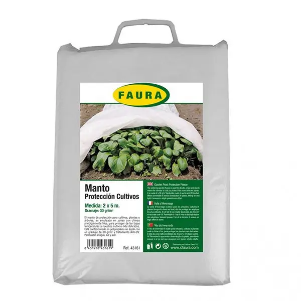 Manto de Protección de Cultivos Tusplantas - Protege Tus Plantas de las Bajas Temperaturas - 1