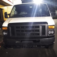 Faros LED 5x7'' 7x6'' Para Ford E-150 Club Wagon E-250 E-350 Econoline F-250 F-350 F-450 Super Duty H6054 H5054 Faro Frontal De Coche Con Luz Alta/baja Y Señales De Giro DRL Material De Aleación De Aluminio Voltaje 12V - details 5