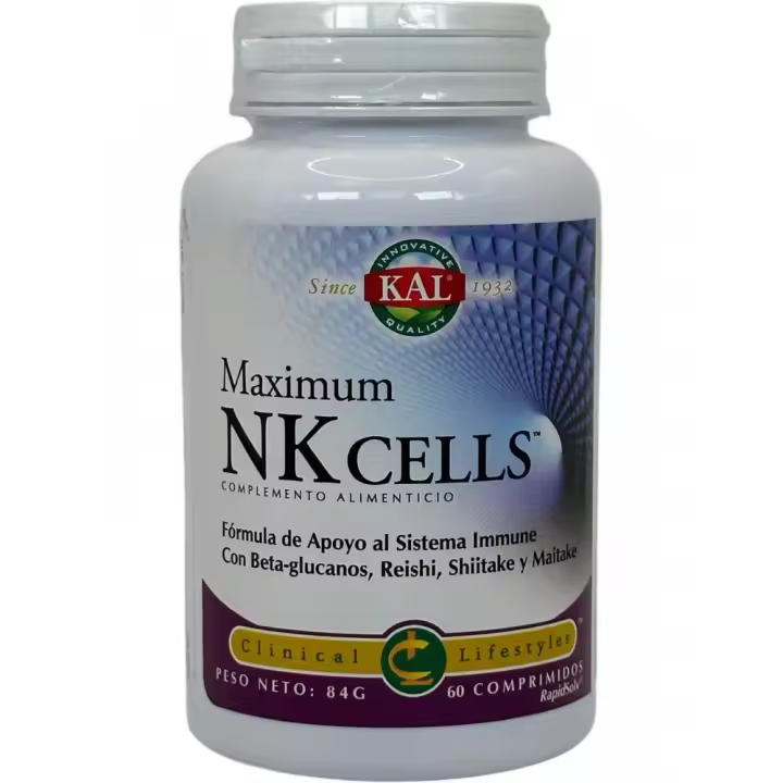 Maximum NK Cells- 60 Comprimidos Rapidsolv® KAL de Solaray - 1