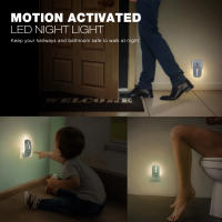 Luz Nocturna LED Sensky Con Sensor De Movimiento Amigable Para Los Ojos Diseño Frontal De Bajo Brillo Y Trasero De Alta Brillo Para Baño Pasillo - details 2