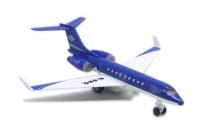 Modelo De Avión De Negocios Gulfstream G650 De Aleación 25.5CM Con Base De Exhibición Y Tres Luces ARJ21 Regalo Para Niños Juguetes De Metal Diecast Sin Batería - details 6