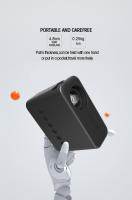 Proyector Bluetooth Full HD nativo, compatible con 24 lúmenes ANSI, corrección trapezoidal y zoom, adecuado para cine en casa PPT - details 1