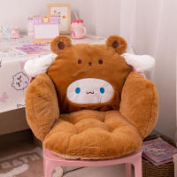 Cojín De Asiento Grueso Sanrio Kuromi My Melody Cinnamoroll Pochacco Cojín De Espalda No Esmerilado Cómodo Para Adultos Estilo Japonés - details 3