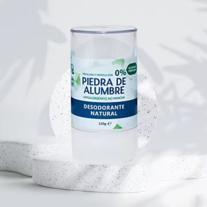Desodorante Natural Unisex de Piedra de Alumbre. 120gr - 1