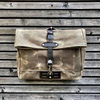 Bolsa De Silla Retro Para Motocicleta Impermeable Gran Capacidad Bolsa Lateral De Motocicleta De Lona De Cera Vintage - details 22
