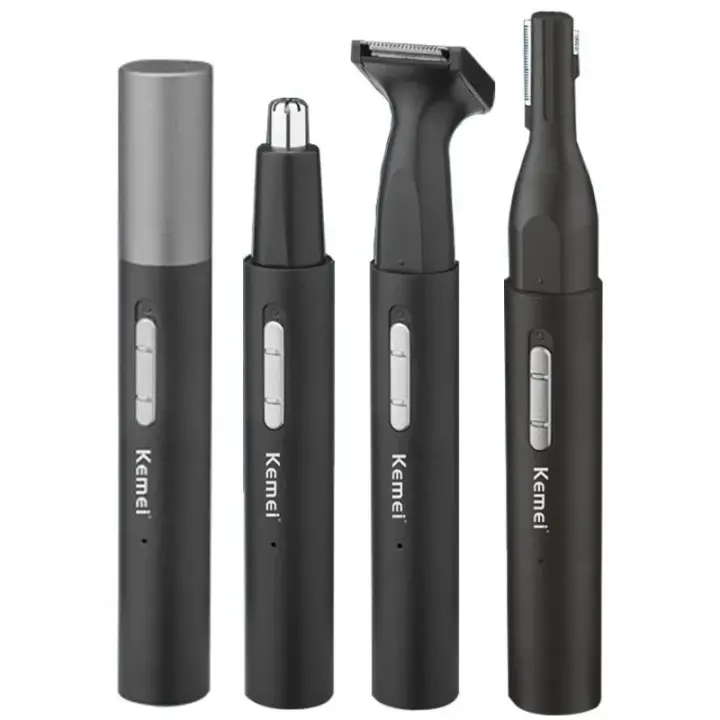 Kemei 6668 Pluma Multifuncional Para Hombres Y Mujeres Trimmer De Pelo Del Nariz Y Barba Eléctrico Tamaño De La Caja 17.5x10x5CM - 1
