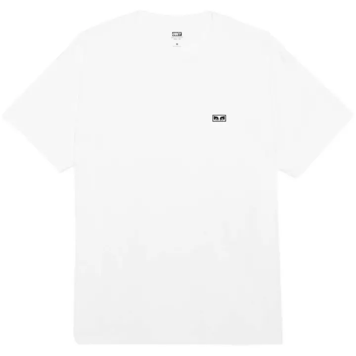 Camiseta de Manga Corta Obey Eyes 3 para hombre en color blanco - 1
