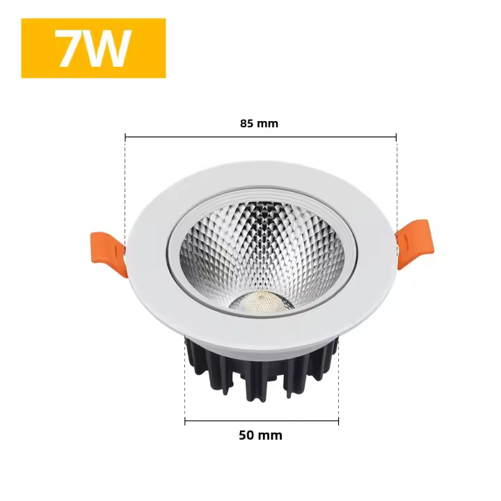 Lámpara De Techo Recargada LED COB 7W 12W 15W 18W 110V/220V Spot Luz De Enfoque Para Iluminación Interior Dormitorio Cocina Habitación - 1